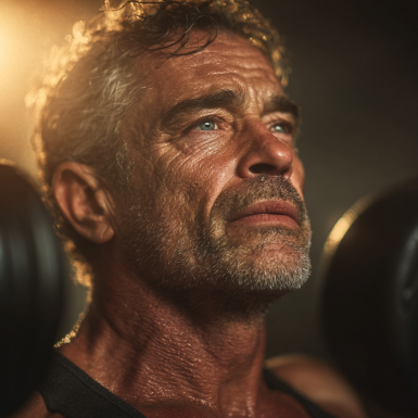 Групове заняття йогою для літніх людей